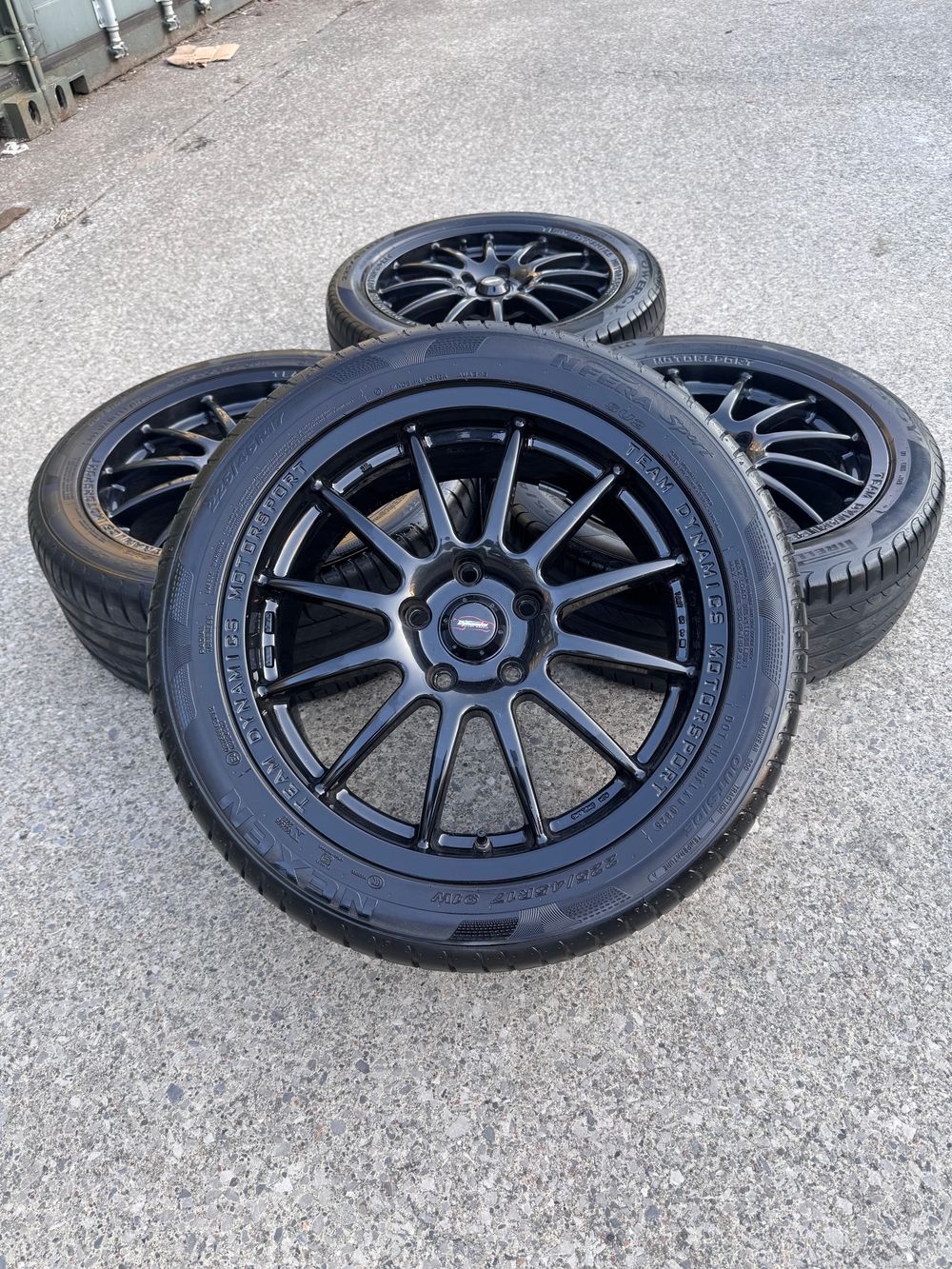 17” 5X114.3 Team Dynamic Alloy Wheels
